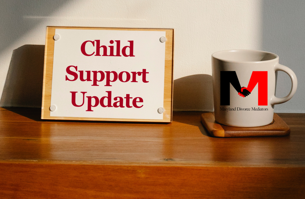 Maryland Child Support Guidelines Update